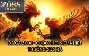 Đá Gà Zo88 - Cuộc Chơi Siêu Nhiệt, Thưởng Cực Đã